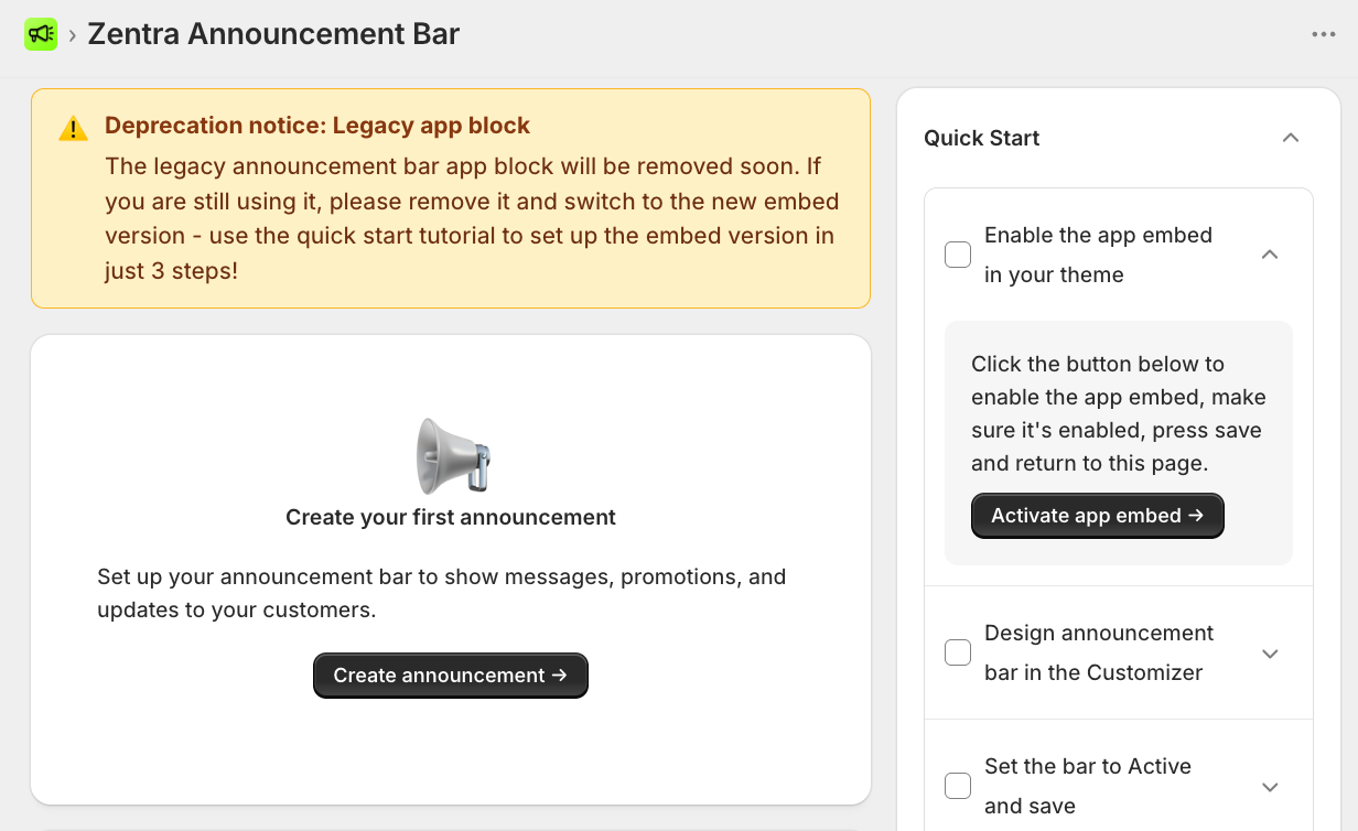 Opening the theme editor